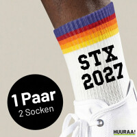 Unisex Socken STX 2027 Abschluss Dänemark Baumwolle