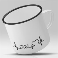Emaille Tasse Eifel Vintage 300ml