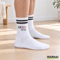 Unisex Socken Dublin my love Baumwolle