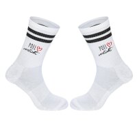 Unisex Socken Poel verliebt Baumwolle
