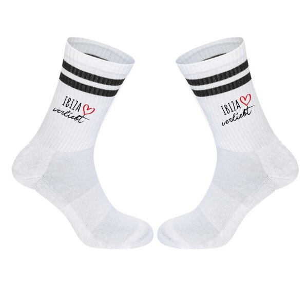 Unisex Socken Ibiza verliebt Baumwolle