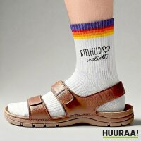 Unisex Socken Bielefeld verliebt Baumwolle