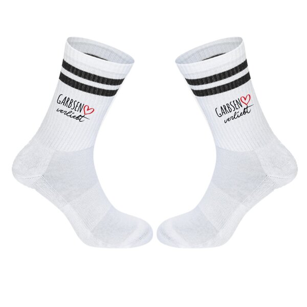 Unisex Socken Garbsen verliebt Baumwolle