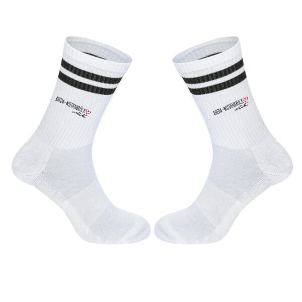 Unisex Socken Rheda-Wiedenbrück verliebt Baumwolle
