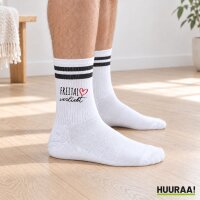 Unisex Socken Freital verliebt Baumwolle