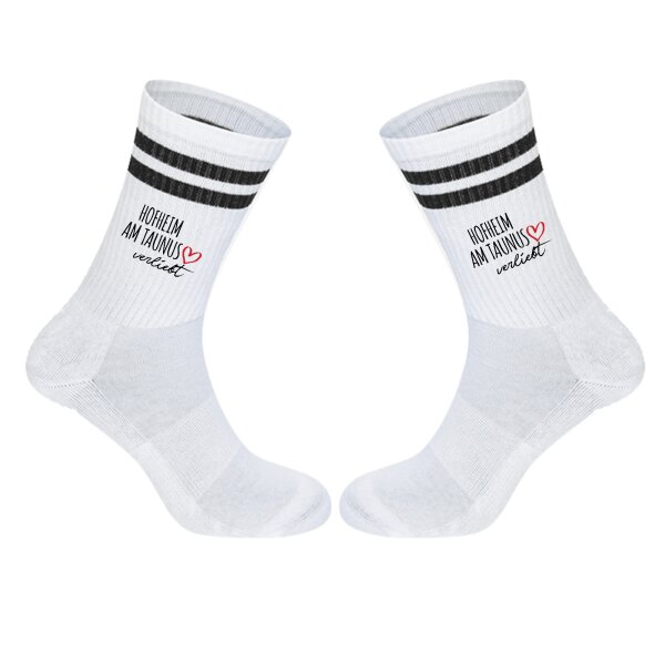 Unisex Socken Hofheim am Taunus verliebt Baumwolle
