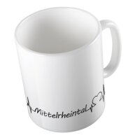 Kaffeetasse Mittelrheintal Weiß 330ml