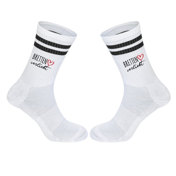 Unisex Socken Bretten verliebt Baumwolle