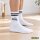 Unisex Socken Wangerooge Strandmotiv Baumwolle
