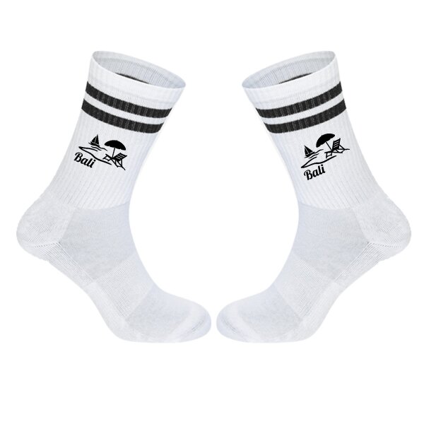 Unisex Socken Bali Inselmotiv Indonesien Baumwolle