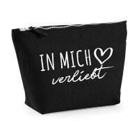 Kulturbeutel In mich verliebt 1 Liter Charcoal