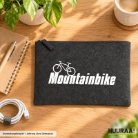 Kulturbeutel Mountain Bike Fahrrad 1 Liter Charcoal