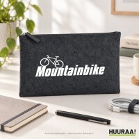 Kulturbeutel Mountain Bike Fahrrad 1 Liter Charcoal