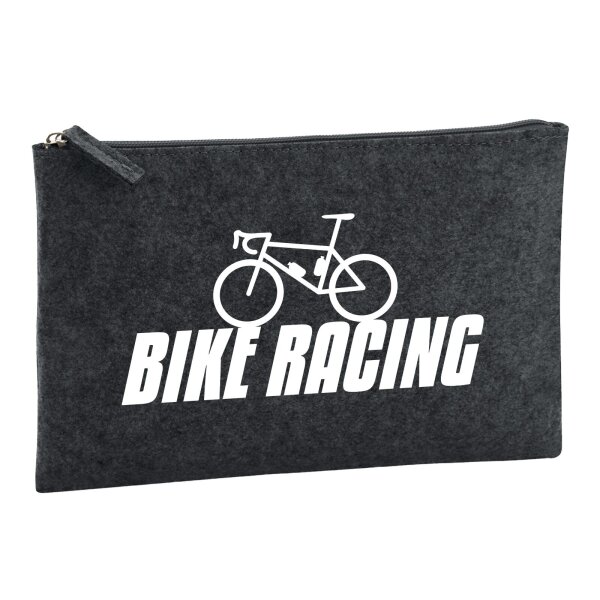 Kulturbeutel Bike Racing Fahrrad 1 Liter Charcoal
