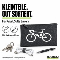 Kulturbeutel Bike Fahrrad 1 Liter Charcoal