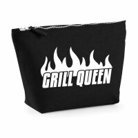 Kulturbeutel Grill Queen Flammen 1 Liter Charcoal