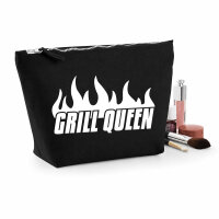 Kulturbeutel Grill Queen Flammen 1 Liter Charcoal
