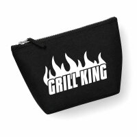 Kulturbeutel Grill King Flammen 1 Liter Charcoal