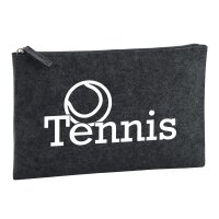 Kulturbeutel Tennis Ball 1 Liter Charcoal