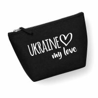 Kulturbeutel Ukraine my love 1 Liter Charcoal