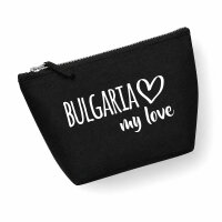 Kulturbeutel Bulgaria my love 1 Liter Charcoal