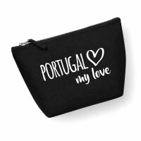 Kulturbeutel Portugal my love 1 Liter Charcoal