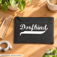 Kulturbeutel Dorfkind Vintage 1 Liter Charcoal