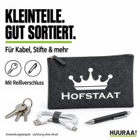 Kulturbeutel Hofstaat Schützenfest 1 Liter Charcoal