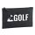 Kulturbeutel Golf Schriftzug 1 Liter Charcoal