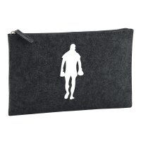 Kulturbeutel Boxer Silhouette 1 Liter Charcoal
