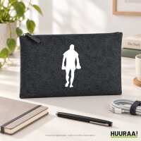 Kulturbeutel Boxer Silhouette 1 Liter Charcoal