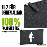 Kulturbeutel Boxer Silhouette 1 Liter Charcoal
