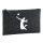 Kulturbeutel Volleyball Silhouette 1 Liter Charcoal