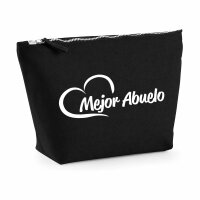 Kulturbeutel Mejor Abuelo Corazón 1 Liter Charcoal
