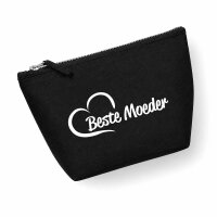 Kulturbeutel Beste Moeder Hart 1 Liter Charcoal