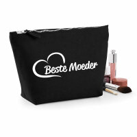 Kulturbeutel Beste Moeder Hart 1 Liter Charcoal