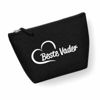 Kulturbeutel Beste Vader Hart 1 Liter Charcoal
