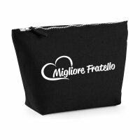 Kulturbeutel Migliore Fratello Cuore 1 Liter Charcoal