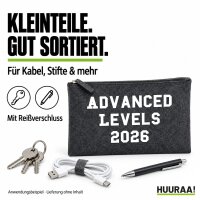 Kulturbeutel Advanced Levels 2026 Abschluss Großbritannien 1 Liter Charcoal