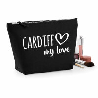 Kulturbeutel Cardiff my love 1 Liter Charcoal