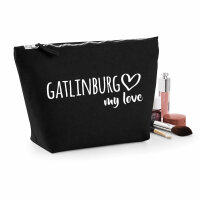 Kulturbeutel Gatlinburg my love 1 Liter Charcoal