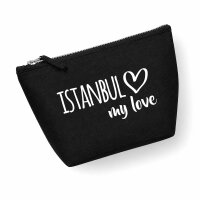 Kulturbeutel Istanbul my love 1 Liter Charcoal