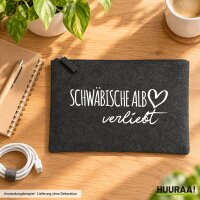 Kulturbeutel Schw&auml;bische Alb verliebt 1 Liter...