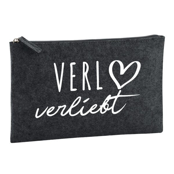 Kulturbeutel Verl verliebt 1 Liter Charcoal