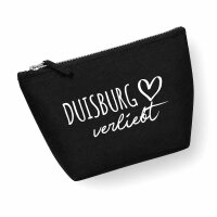 Kulturbeutel Duisburg verliebt 1 Liter Charcoal