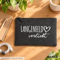 Kulturbeutel Langenfeld (Rheinland) verliebt 1 Liter...