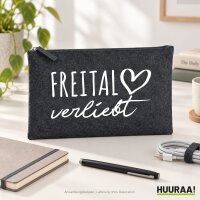 Kulturbeutel Freital verliebt 1 Liter Charcoal