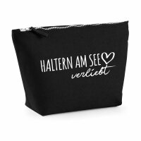 Kulturbeutel Haltern am See verliebt 1 Liter Charcoal