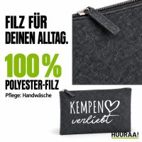 Kulturbeutel Kempen verliebt 1 Liter Charcoal