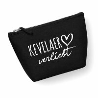 Kulturbeutel Kevelaer verliebt 1 Liter Charcoal
